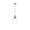 Z-Lite Wentworth 1 Light Pendant, Brushed Nickel & Clear 2300P8-BN - alternate 7